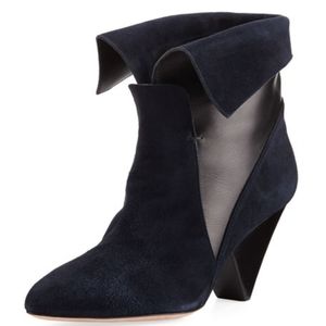 Veronica Beard Laurel Suede Booties